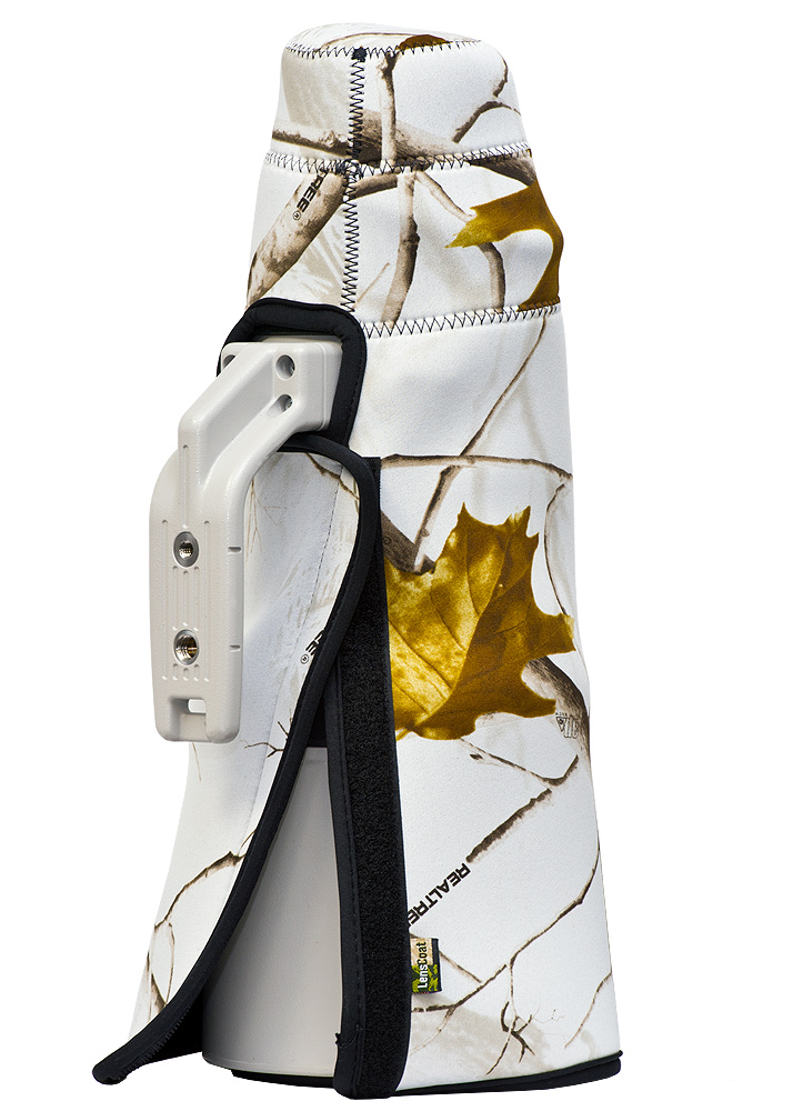 LensCoat TravelCoat für Canon EF 200-400 mm f/4 mit Sonnenblende - Farbe:  Realtree AP Snow LensCoat