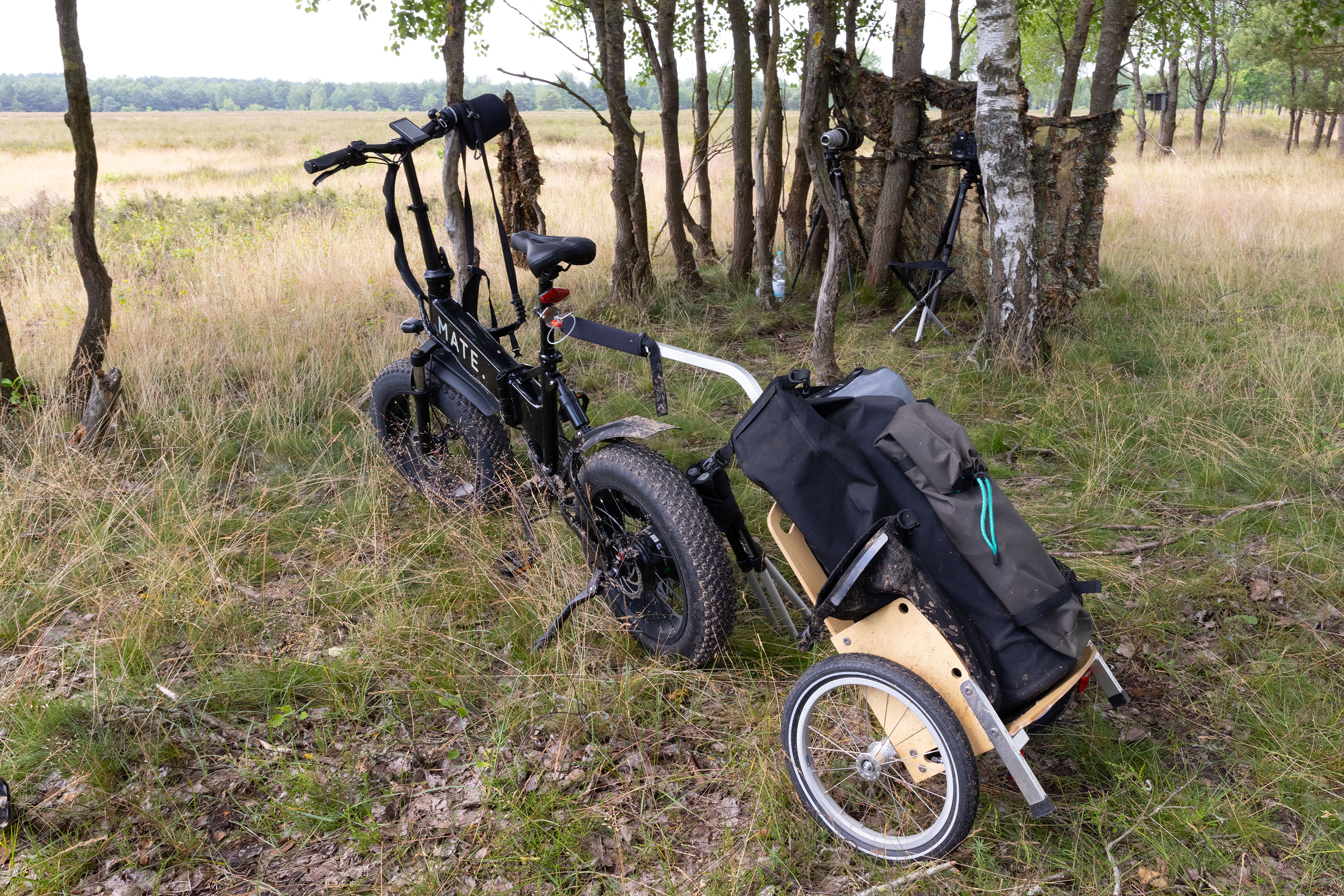 Carry Freedom Leaf - remolque de carga para bicicleta plegable