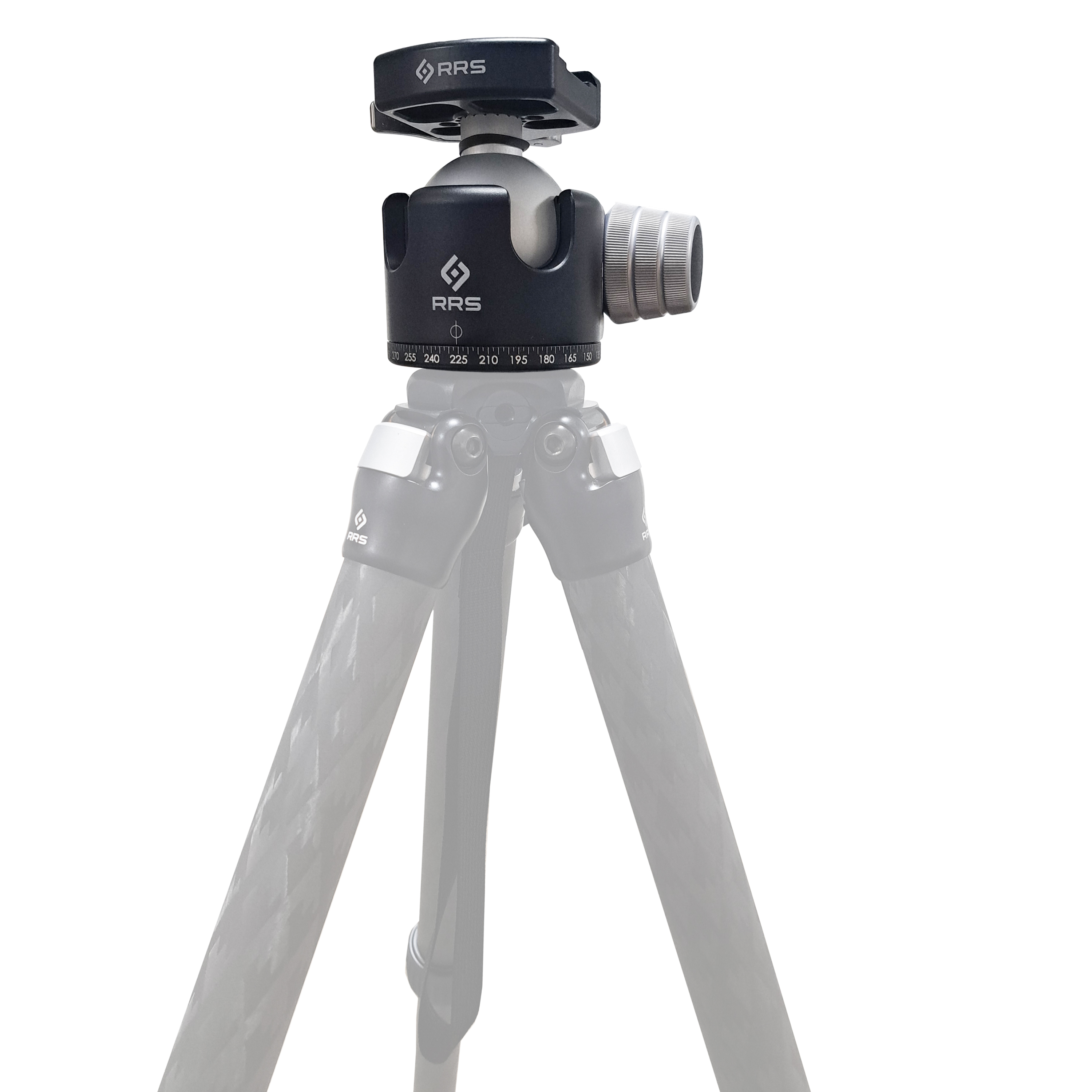 Really Right Stuff BH-55-LR - Kugelkopf mit B2 LR II Schnellwechselklemme mit Klemmhebel mit B2-LR II Hebelklemme - RRS Klemmung/Teller: mit B2-LR II Hebelklemme