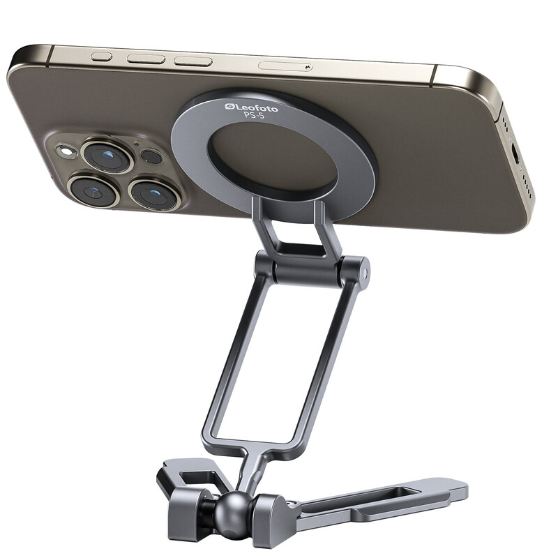 Leofoto PS-5 supporto magnetico per smartphone (compatibile Arca) argento - Leofoto Ausführung: Silver