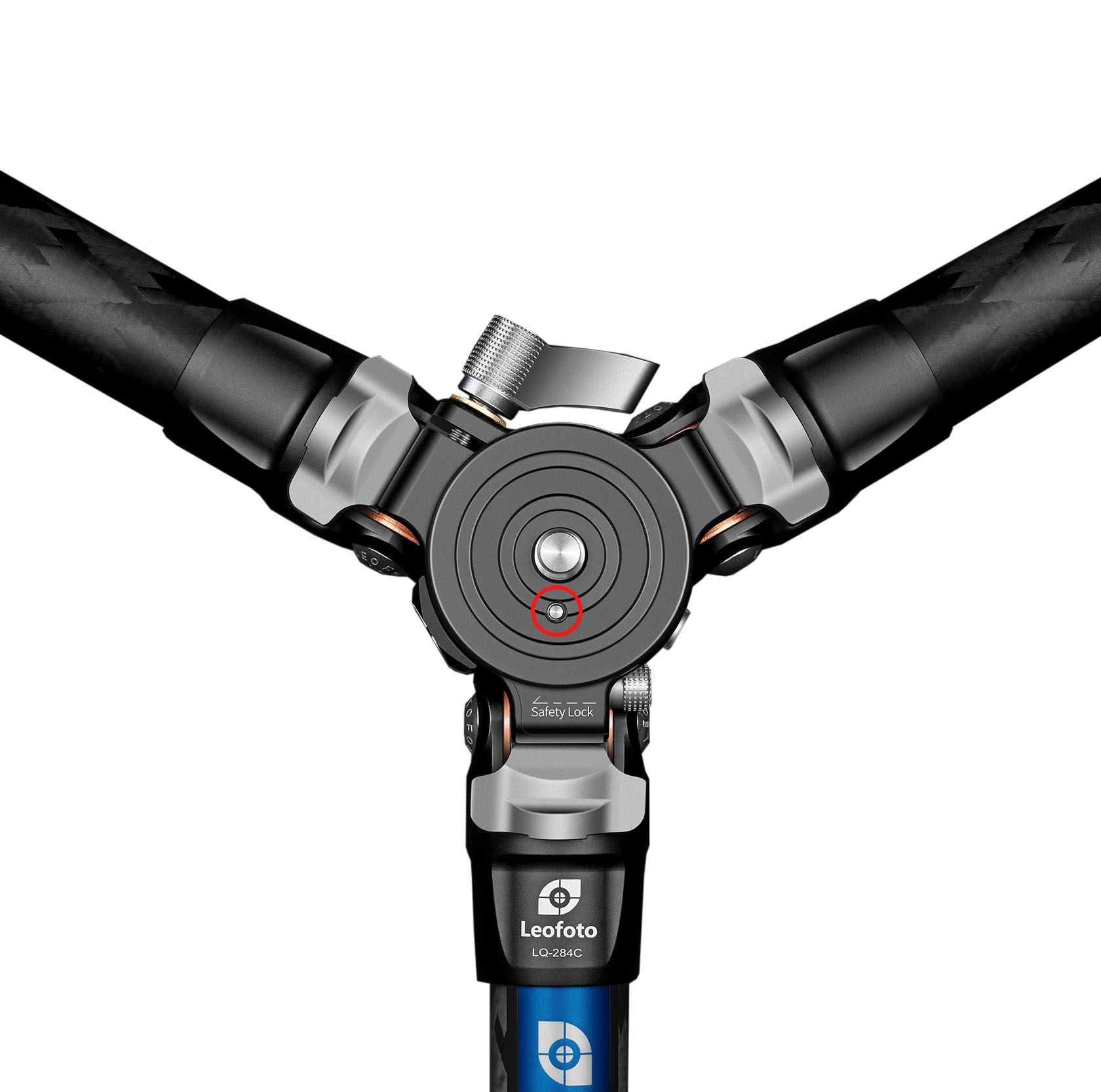 Leofoto LQ-284C Karbon-Stativ + Kugelkopf LH-30 - Mr.Q-Serie