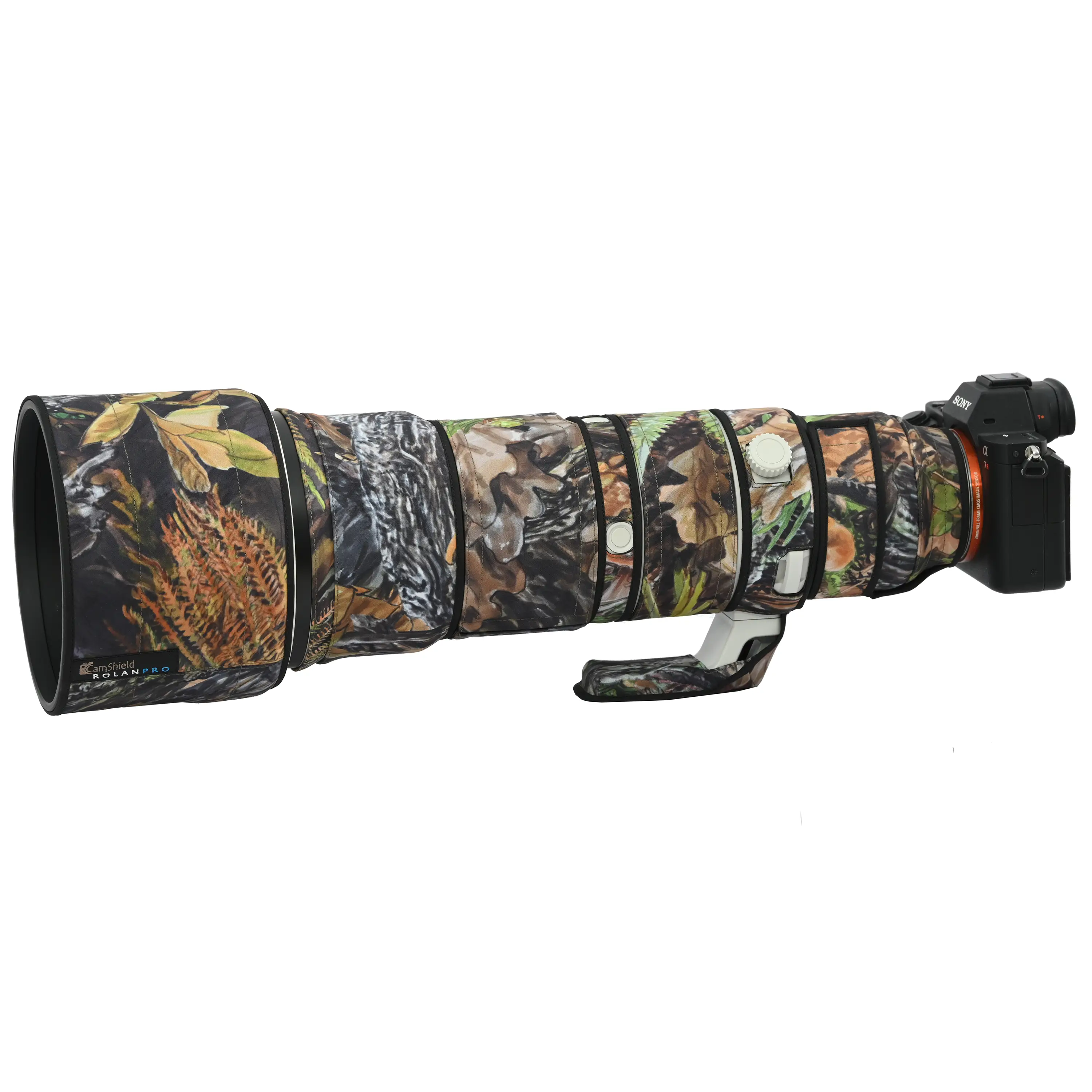 ROLANPRO Objektivschutz für Sony FE 400-800mm f/6.3-8 G OSS Tarnfarben & Waterproof