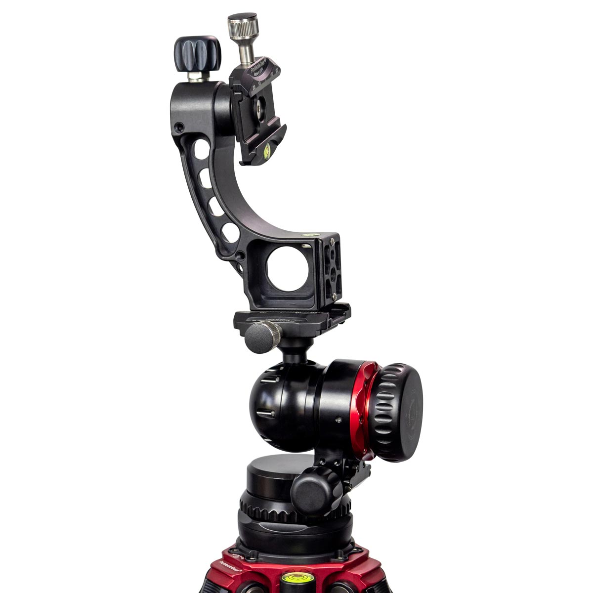 ProMediaGear GT2 Tomahawk - telephoto gimbal extension for ball head & monopod