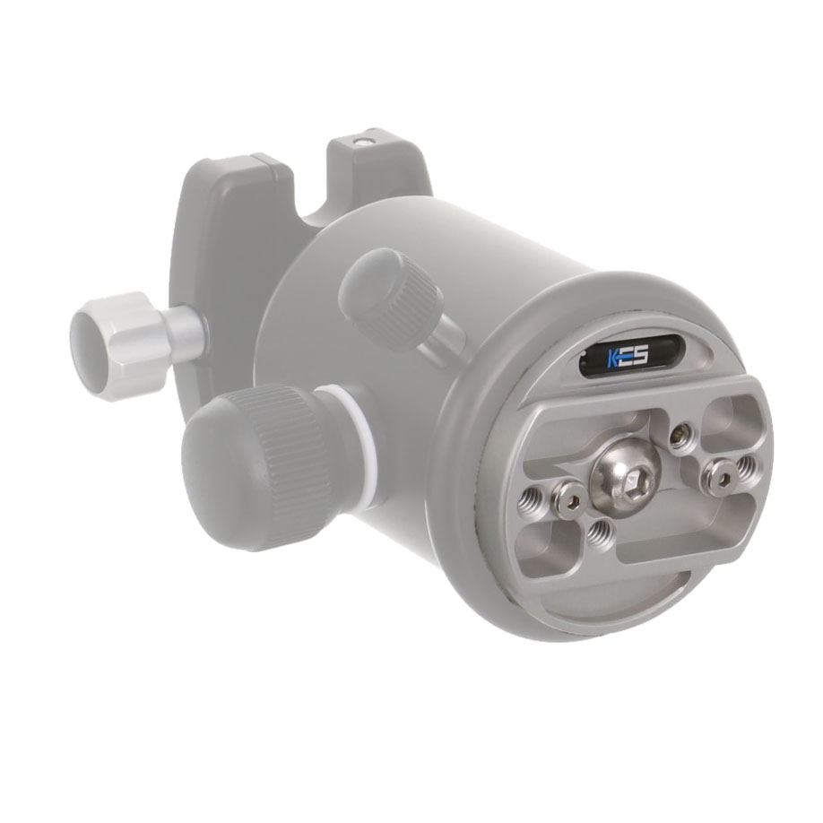 Piastra a sgancio rapido rotonda Kirk TQR-MPL (grande) da 57 mm