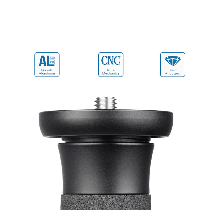 Leofoto MP-285C monopié de carbono