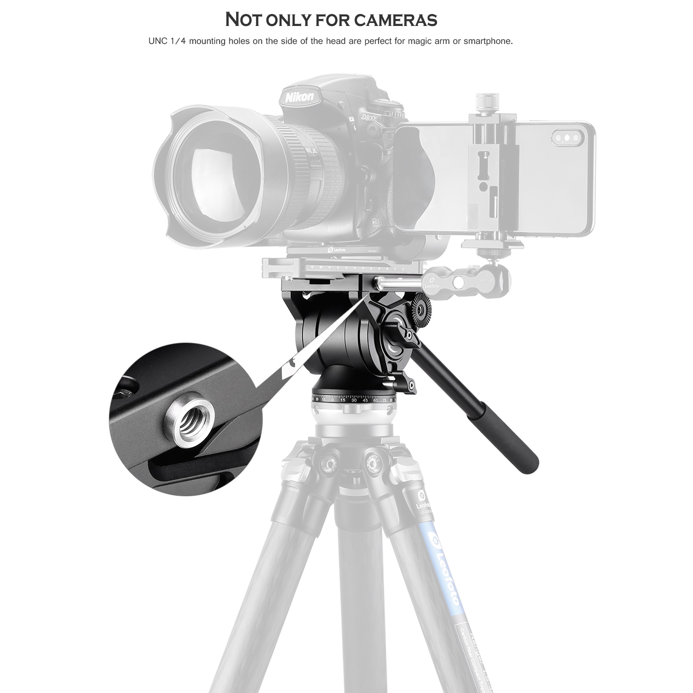 Leofoto BV-10  tête vidéo fluide