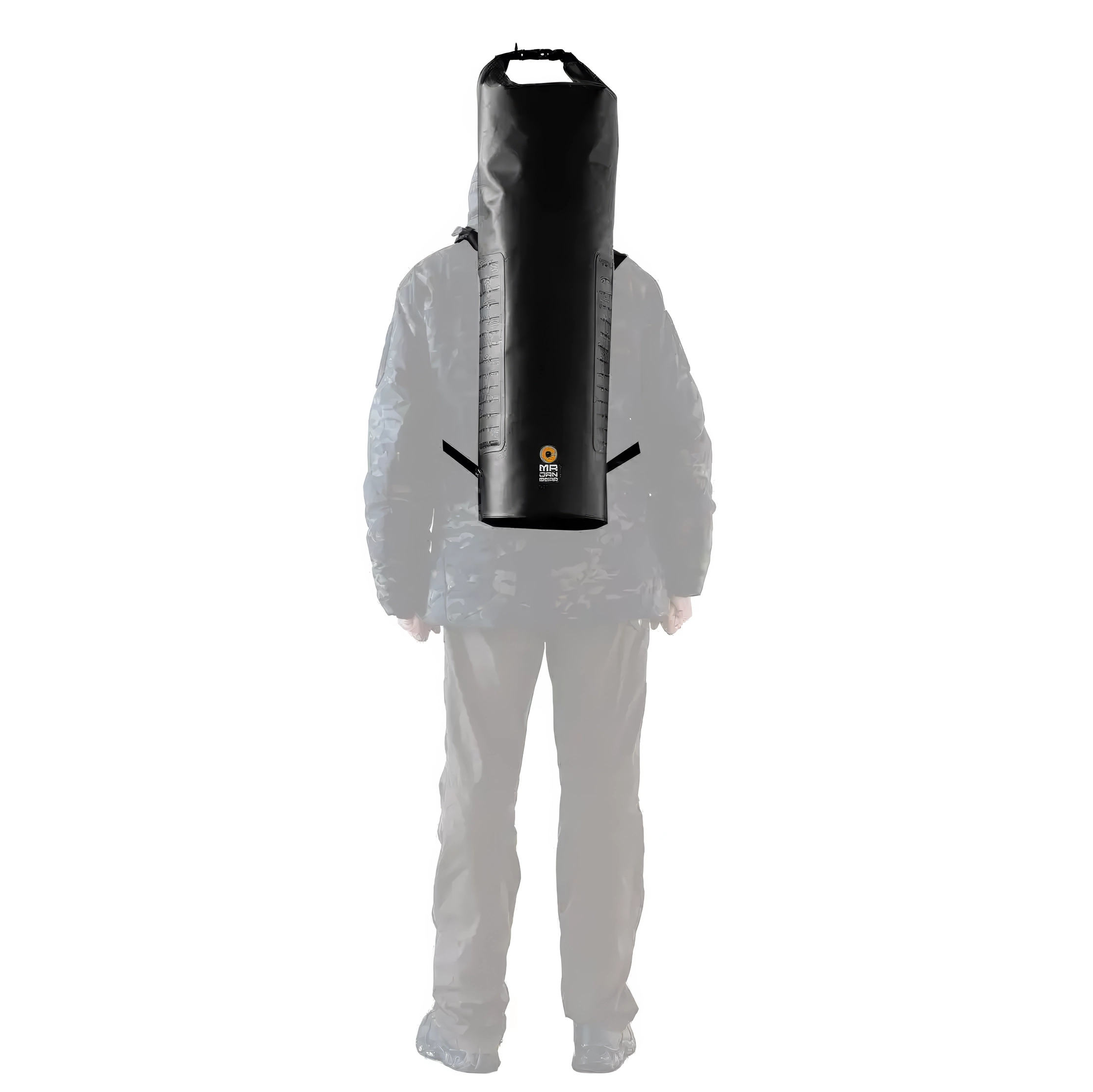 MR JAN GEAR Hippo - Wasserdichter Bereitschaftsrucksack für Super-Tele Hippo komplett (Rolltop+Einsatz+Tragesystem) - MrJanGear Ausführung: Hippo komplett (Rolltop+Einsatz+Tragesystem)