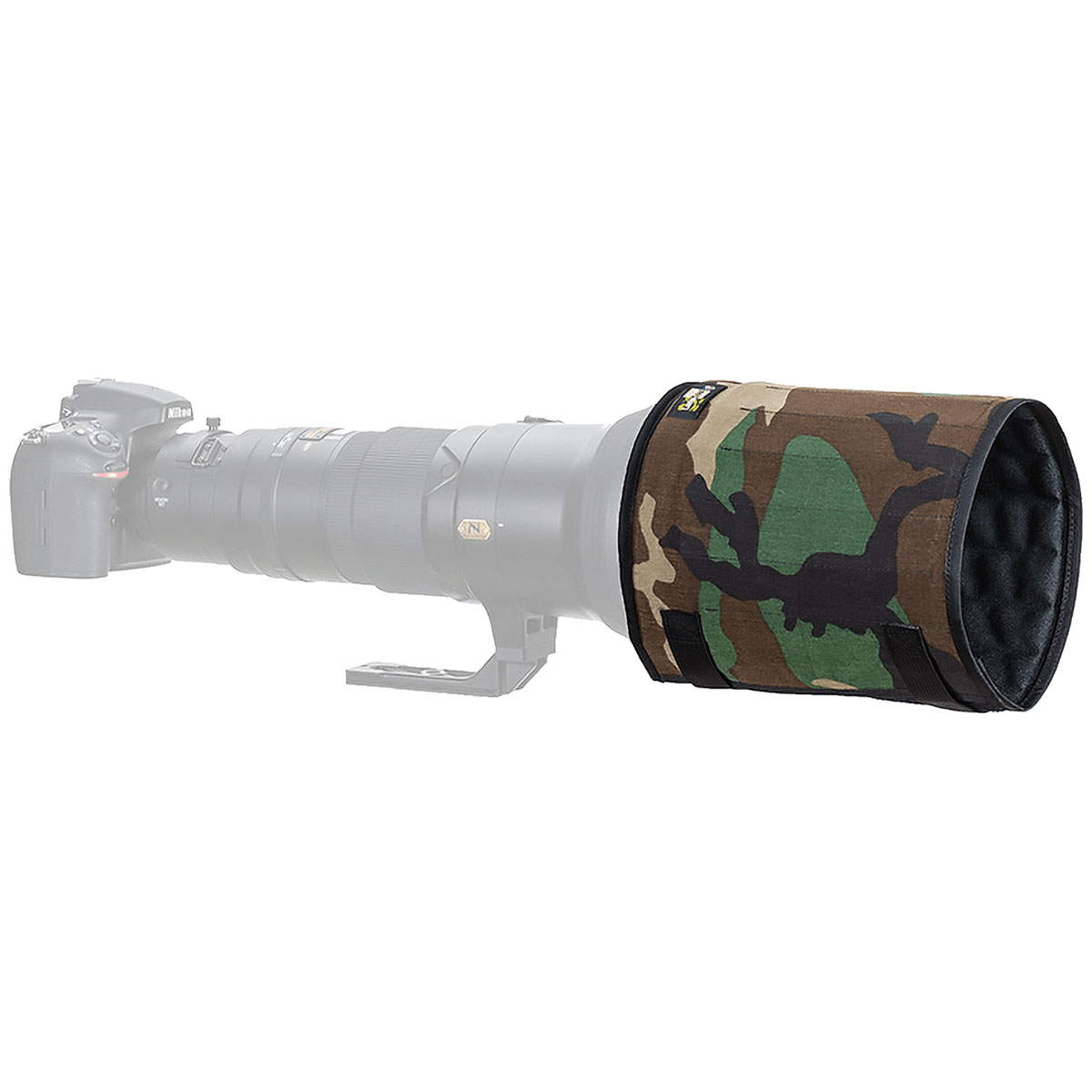 Lenscoat Reiseblende TravelHood Größe L - Farbe:  Forest Green Camo LensCoat