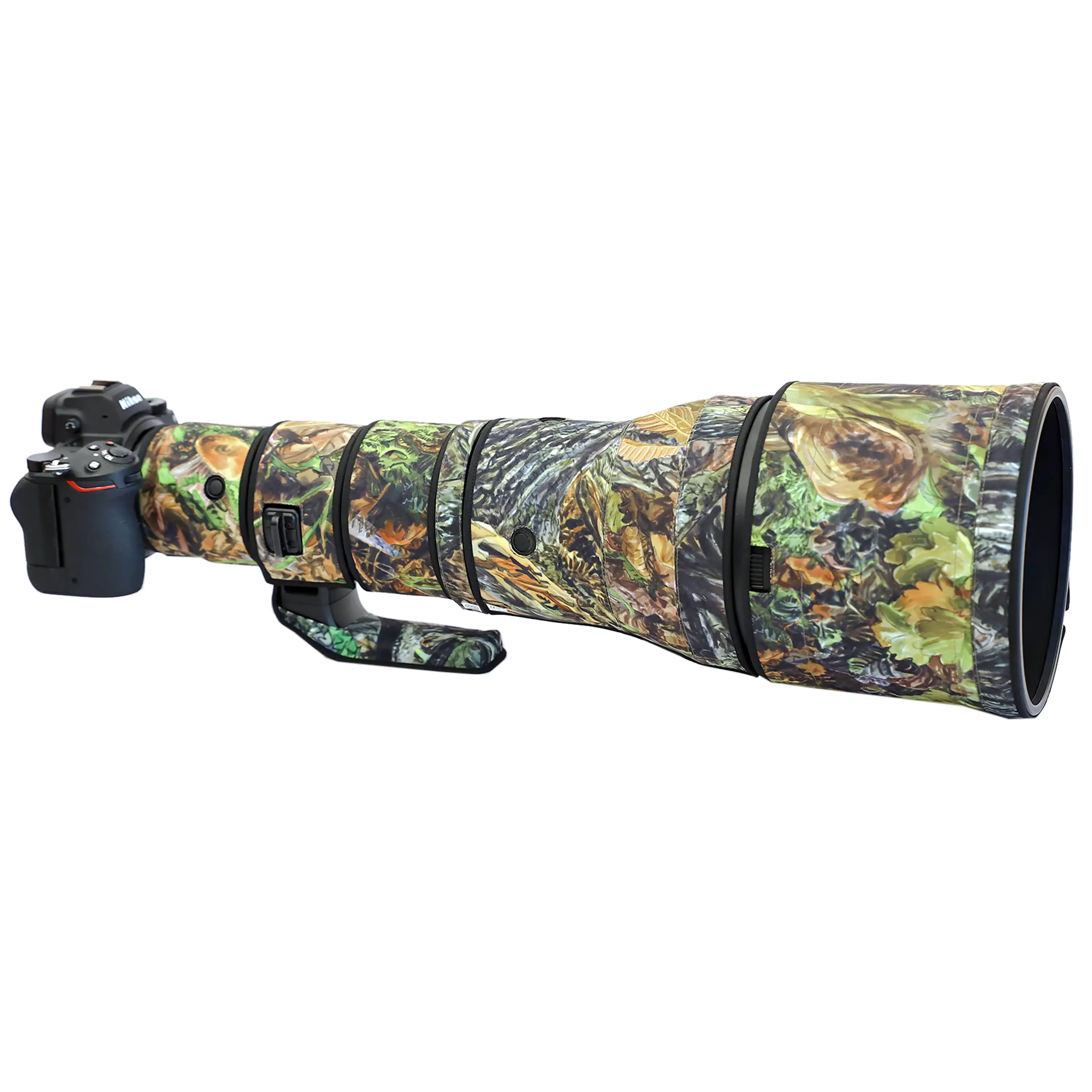 ROLANPRO Objektivschutz für Nikon Z 800mm f/6.3 VR S - Tarnfarben & Waterproof