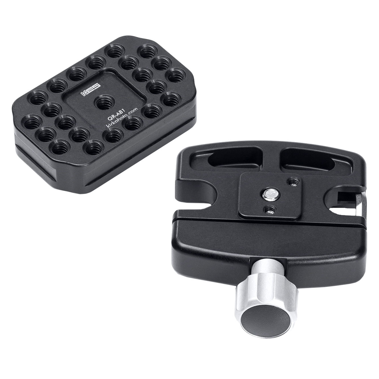 Kirk QR-AB1QR Universal-Adapter-Aufsatz mit  38mm-Schnellwechselklemme