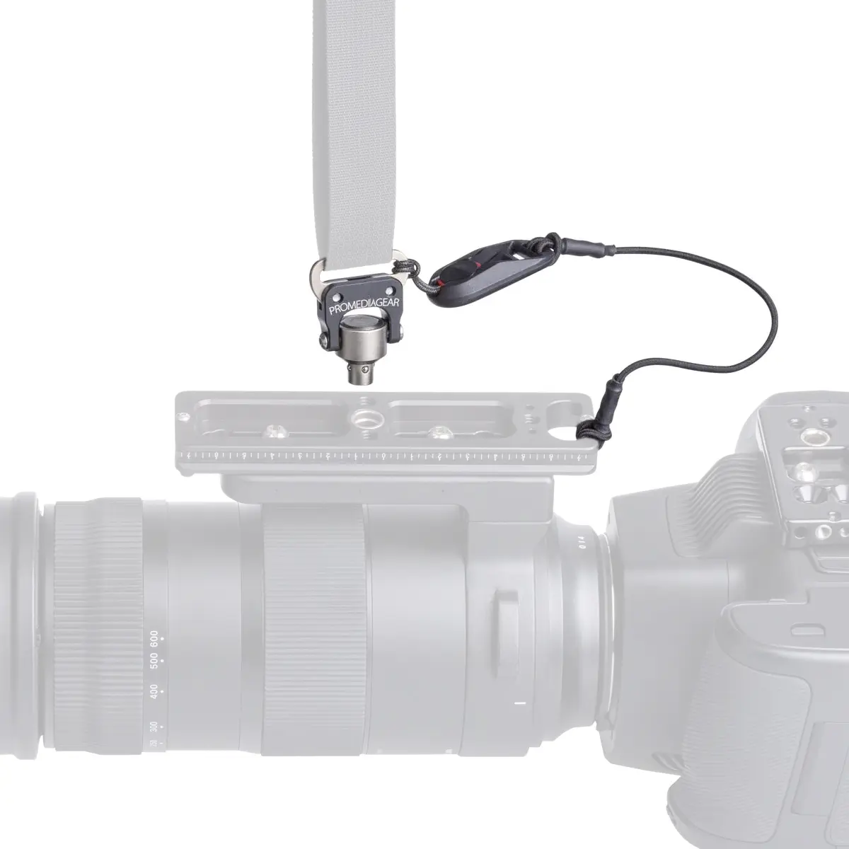 ProMediaGear QDP1 - Conector QD Plug para correas de cámara y mosquetones