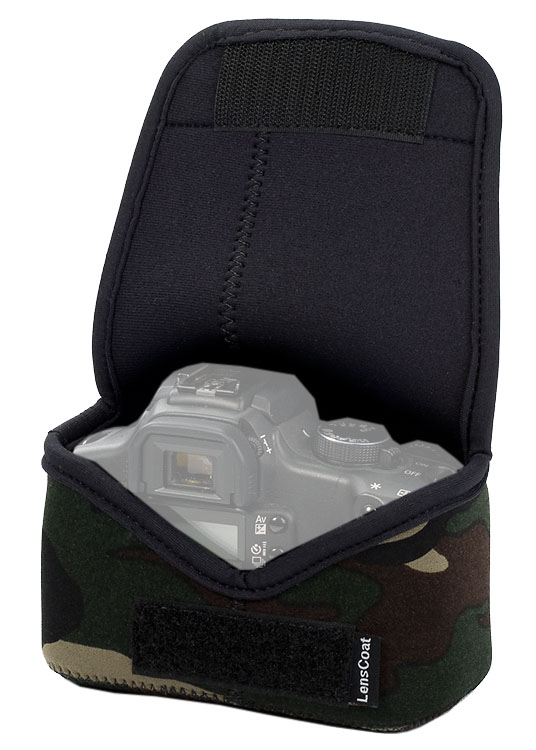 LensCoat Kameratasche Bodybag Compact - Forest Green Camo - Farbe:  Forest Green Camo LensCoat