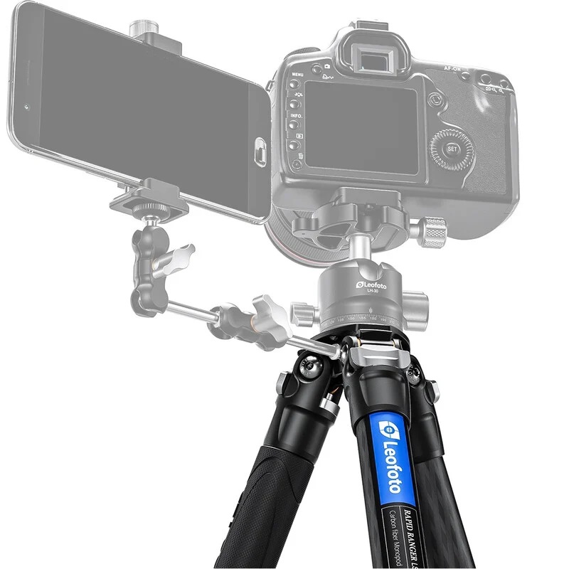 Leofoto Rapid Ranger LSR-284C Karbon-Stativ (Flip-Lock)