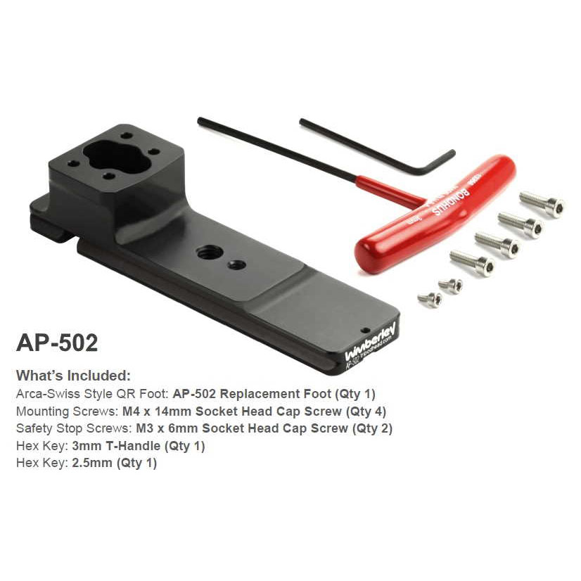 Wimberley AP-502 für Nikon Z 400mm f/2,8 TC VR S / Z 600mm f/4 TC VR S /  800mm f/6.3 VR S