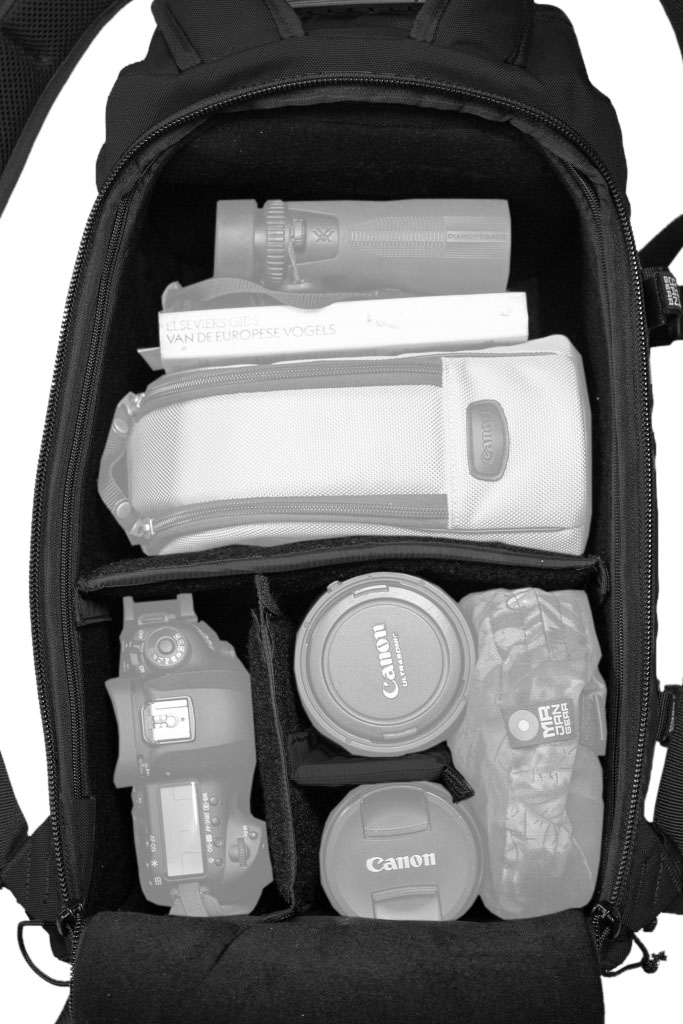 MR JAN GEAR Rise Foto-Tages-Rucksack Rise Black - MR JAN GEAR FARBEN: Rise Black