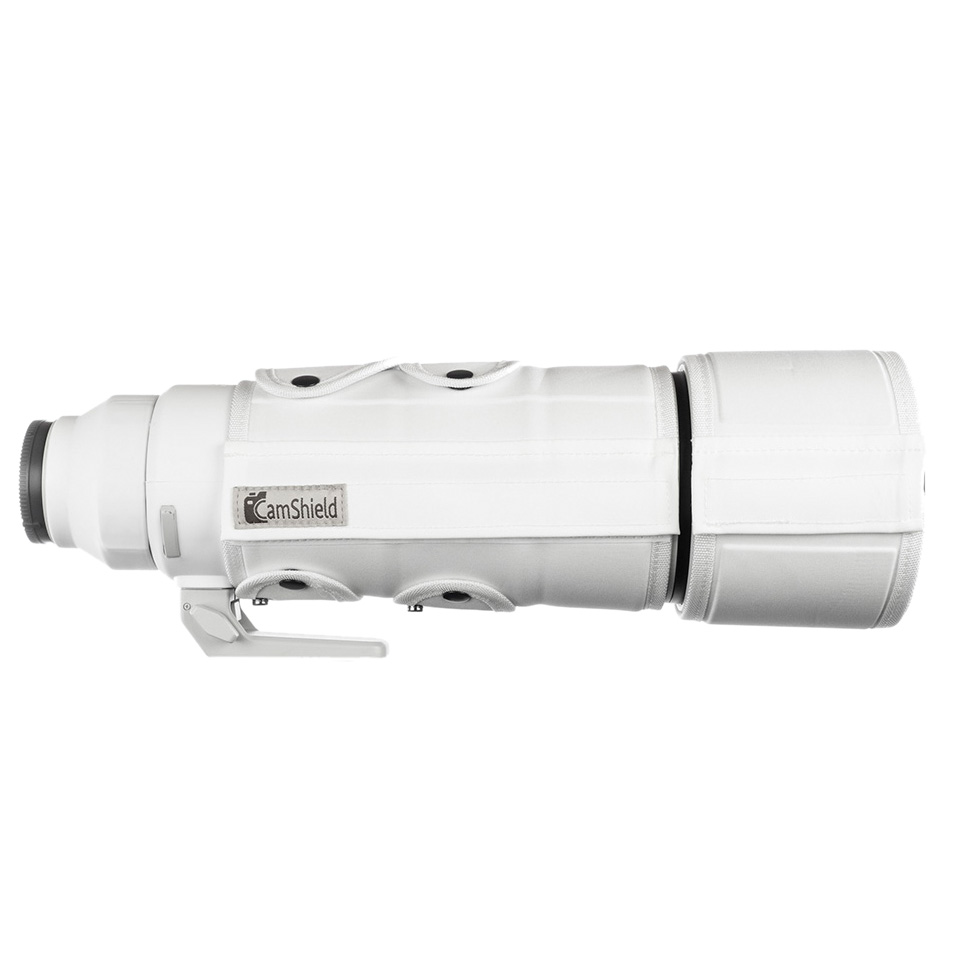 Protector de objetivo Camshield para Sony FE 200-600 f/5.6-6.3 G OSS blanco - Tragopan Pattern: White