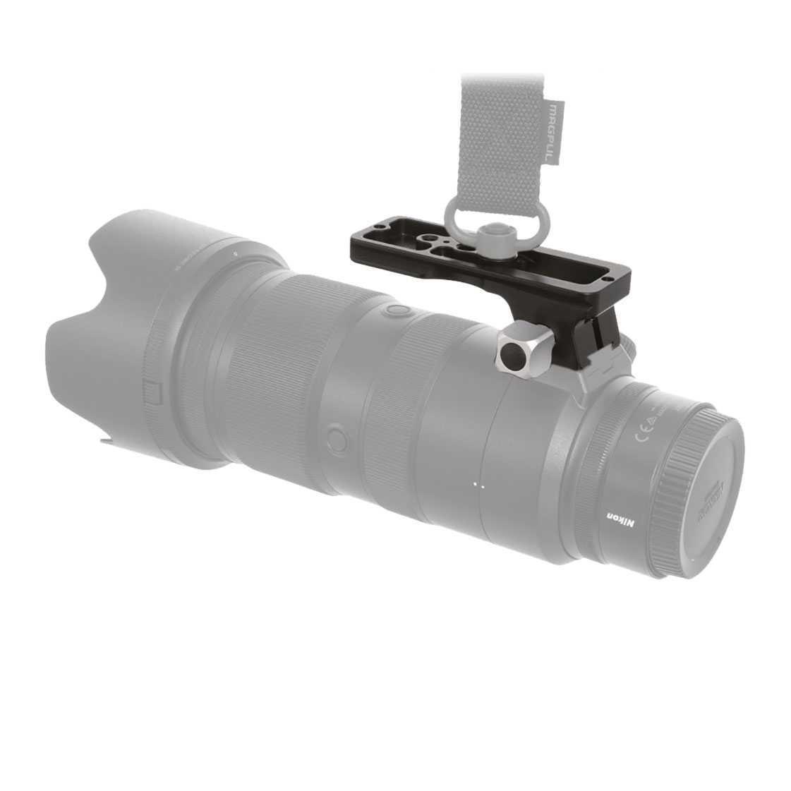 Piede sostitutivo per obiettivo Kirk LP-70 per Nikon Z 70–200 mm f/2.8 VR S e Z 100-400 f/4.5-5.6 VR S