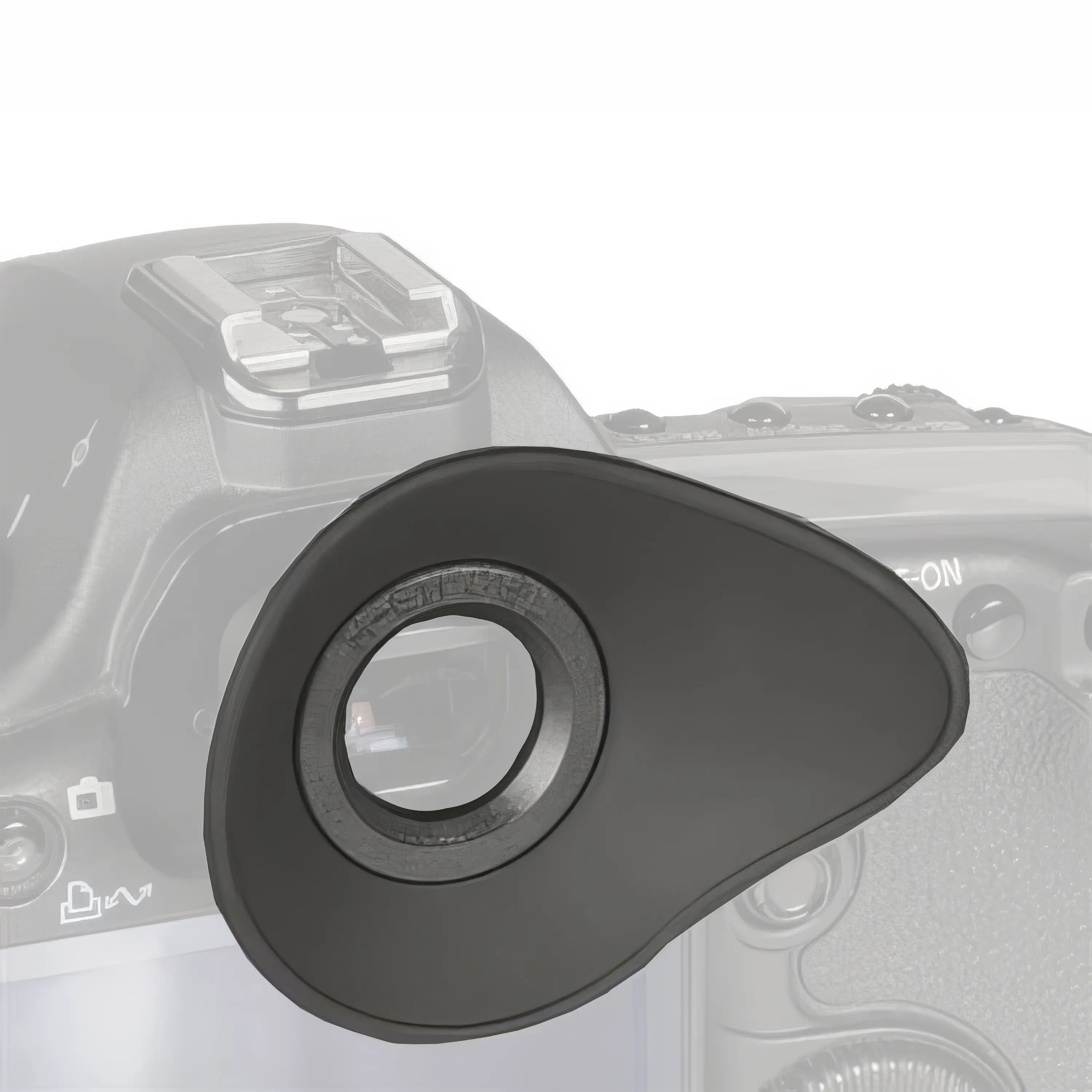 Hoodman Augenmuschel für Canon Kameras mit 18 mm Okular (lang) Standardausführung - HoodEye Augenmuschel: Standardausführung