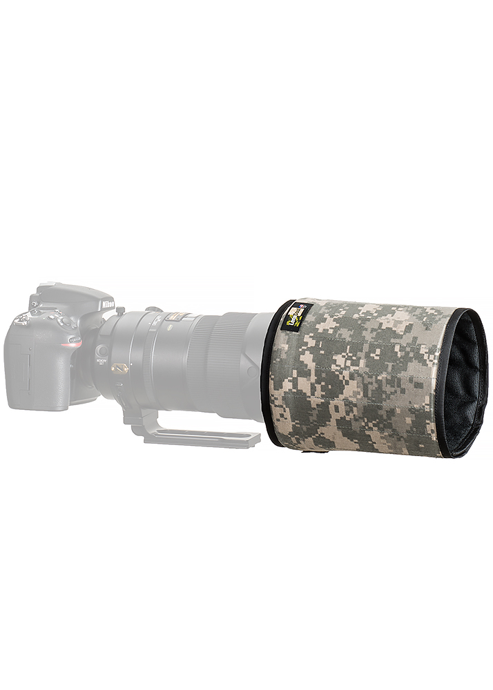 Lenscoat Reiseblende TravelHood Größe S - Farbe:  Digital Camo LensCoat
