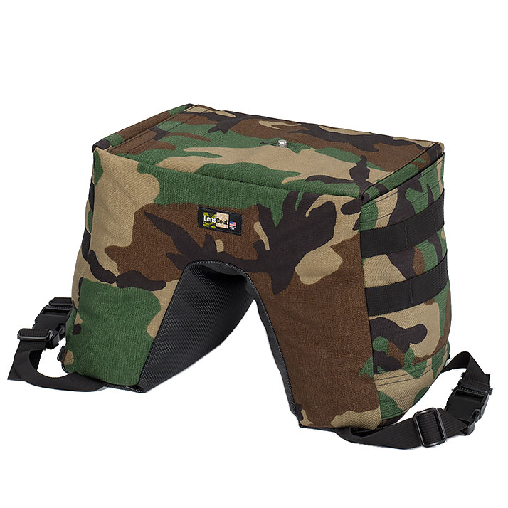 LensCoat Bohnensack LensSack Pro - Farbe:  Forest Green Camo LensCoat