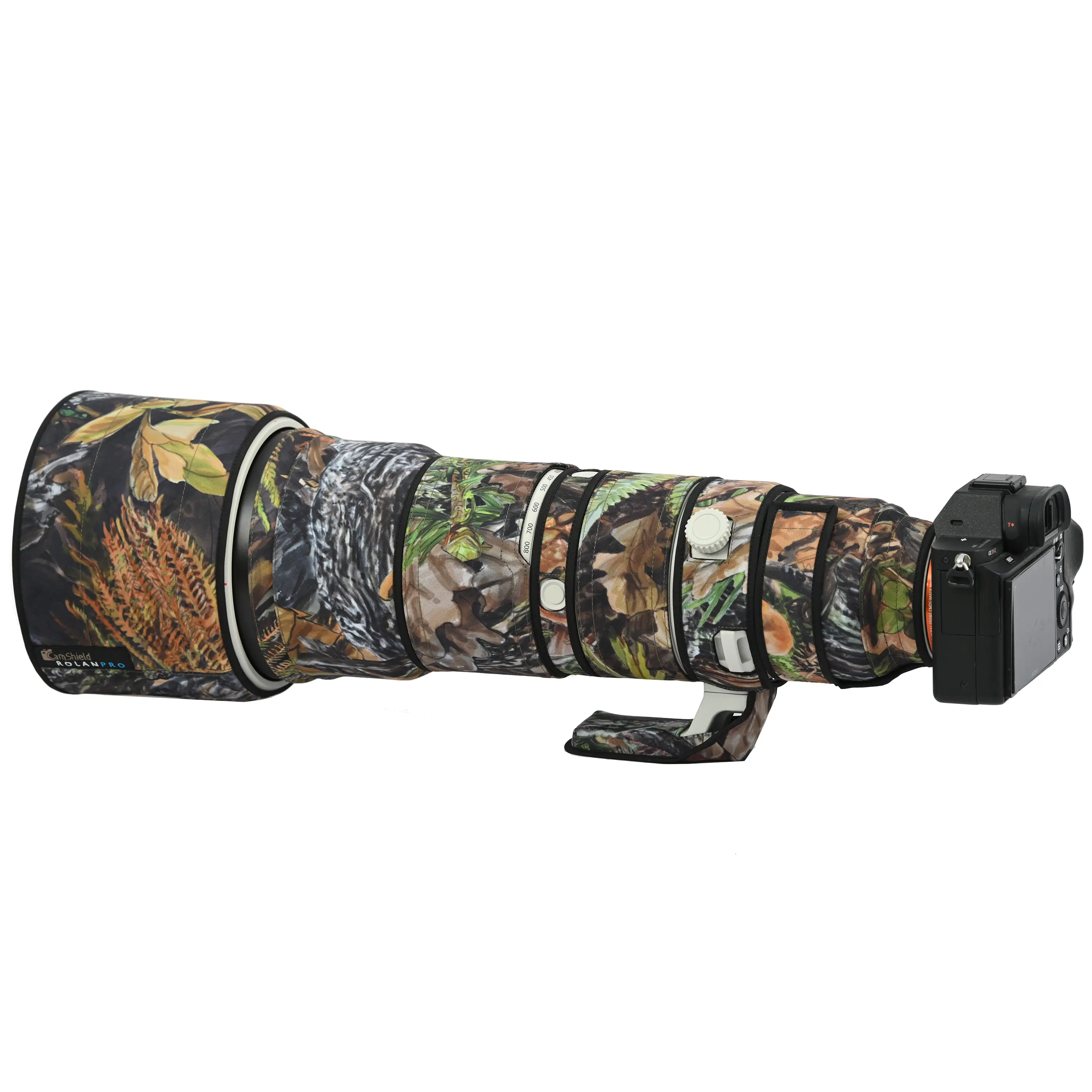 ROLANPRO Objektivschutz für Sony FE 400-800mm f/6.3-8 G OSS Tarnfarben & Waterproof