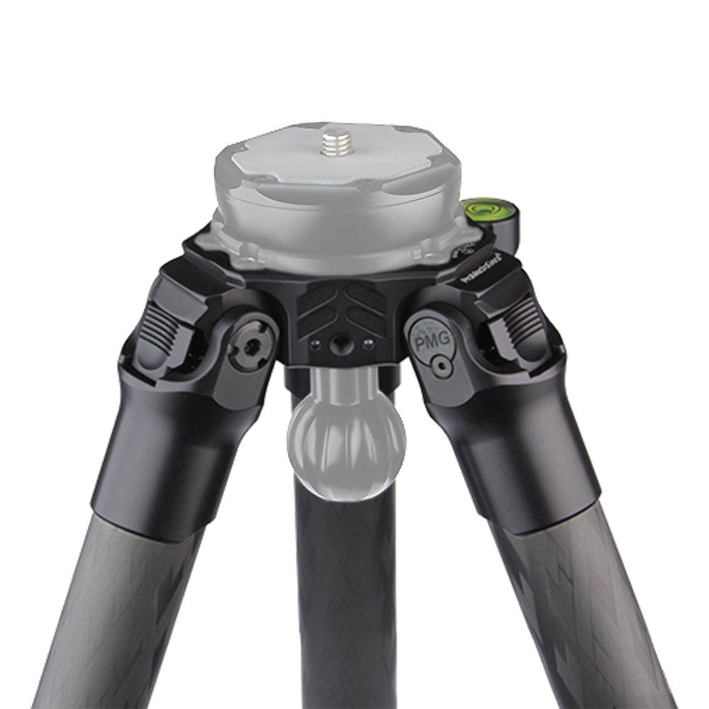ProMediaGear TR343L PMG Pro Stix 3 secciones por pata, altura máxima 1,50 m, trípode de carbono