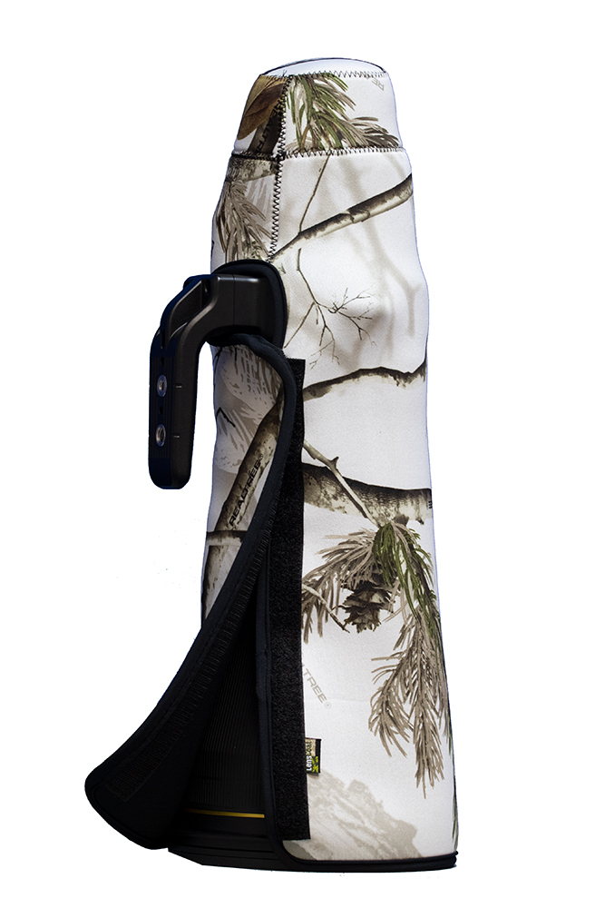 LensCoat TravelCoat für Nikon Z 600mm f/4 TC VR S ohne Sonnenblende Realtree AP Snow - Farbe:  Realtree AP Snow LensCoat