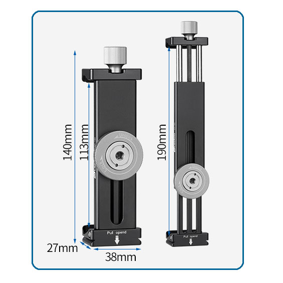 Leofoto PC-190 iPad holder