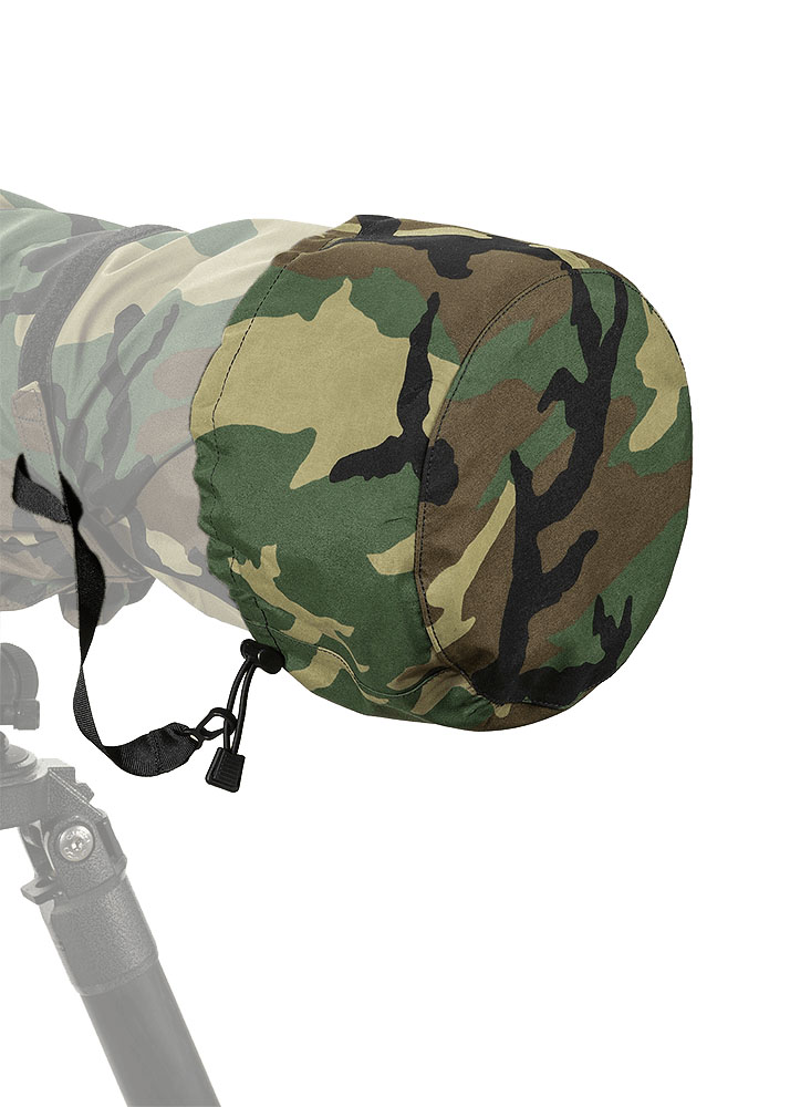 LensCoat RainCap Large Regenschutzkappe - Farbe:  Forest Green Camo LensCoat