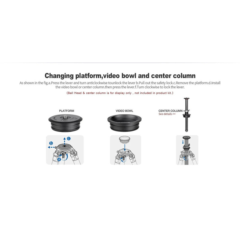 Leofoto SO-362CX Karbon-Stativ (Inverted)