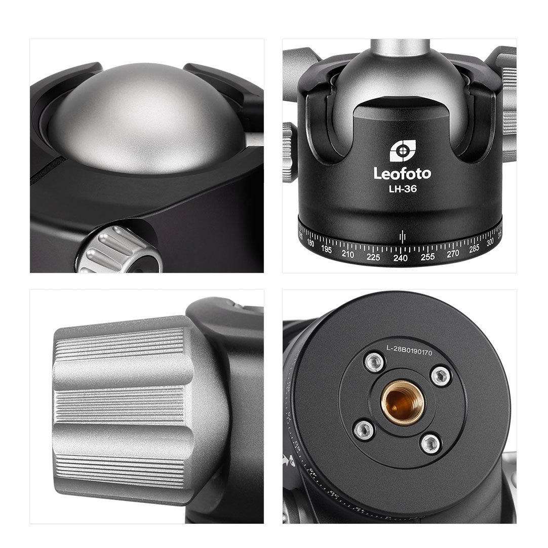 Leofoto Ranger LS-285C Karbon-Stativ mit Kugelkopf LH-36