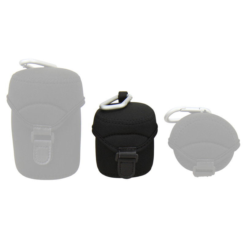JJC JN-M Objektiv-Tasche aus Neopren mit Karabiner