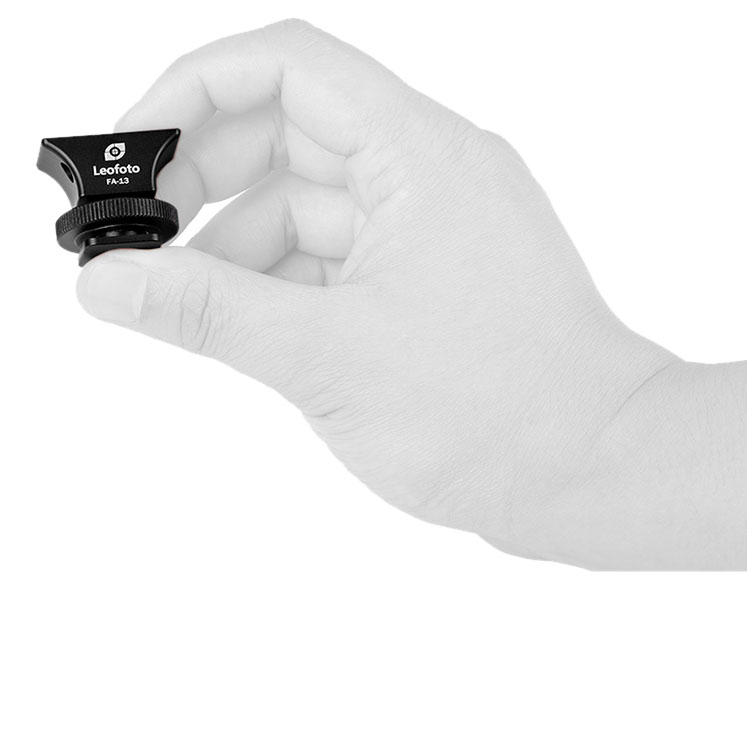 Leofoto FA-13 flash quick-release coupling + FA-10 plate