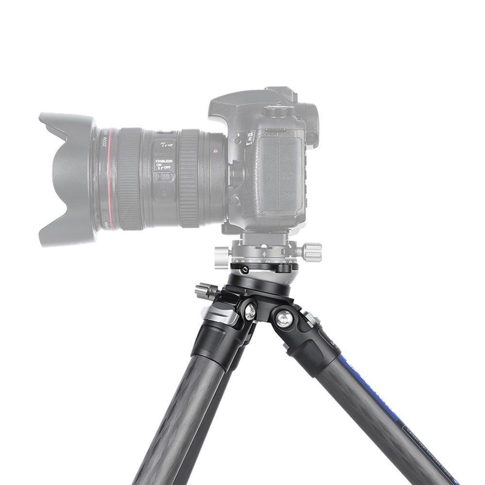 Leofoto LS-285CEX Ranger carbon tripod with integrated leveling