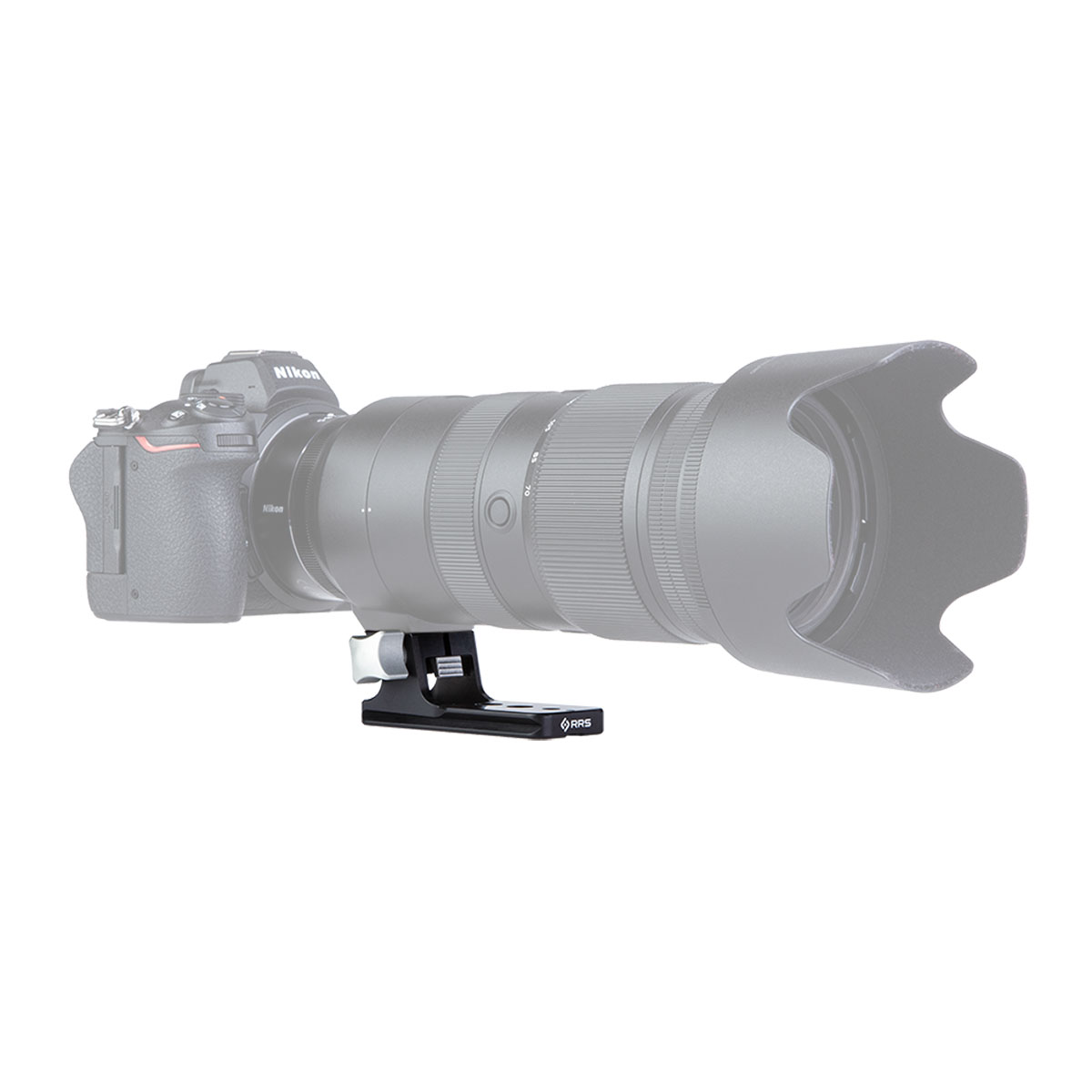 Really Right Stuff LCF-21 für Nikon Z 70-200 f/2.8 VR-S & Z 100-400MM f/4.5 - 5.6 VR-S