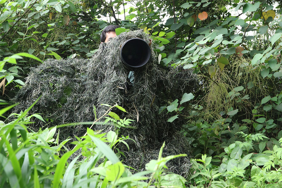 Tragopan Ghillie - Camouflage 2,5 x 1,5 m (Vert)