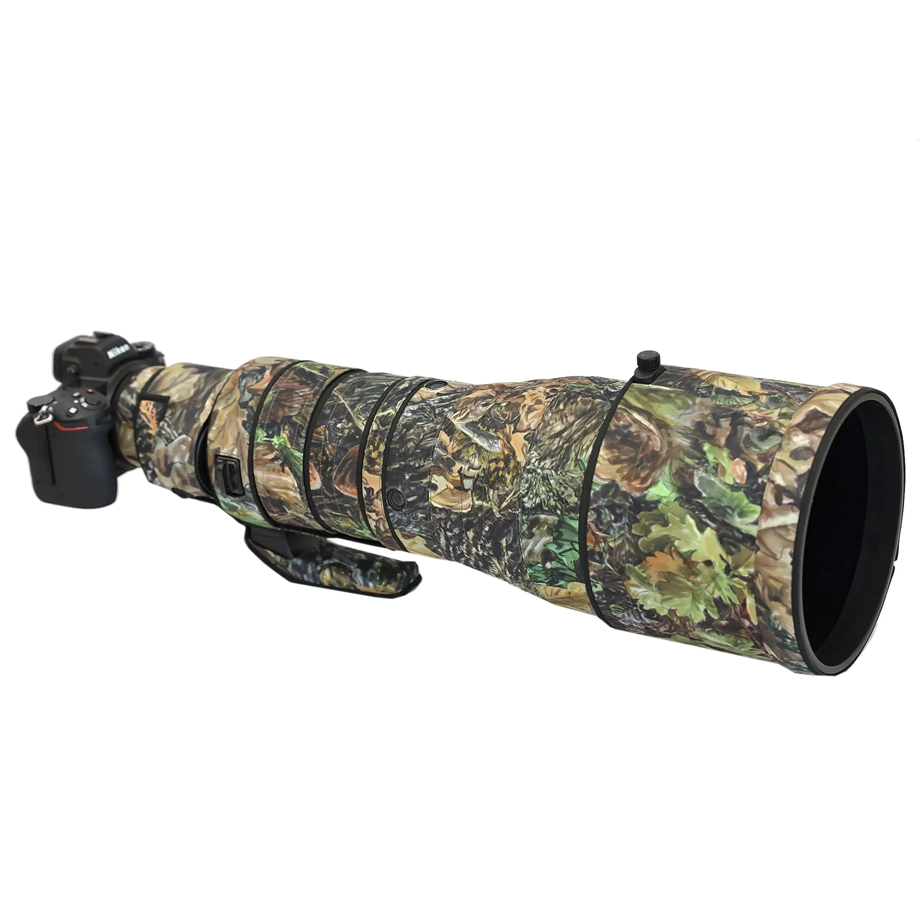 ROLANPRO Objektivschutz für Nikon  Z 600 mm f/4 TC VR S -Tarnfarben & Waterproof