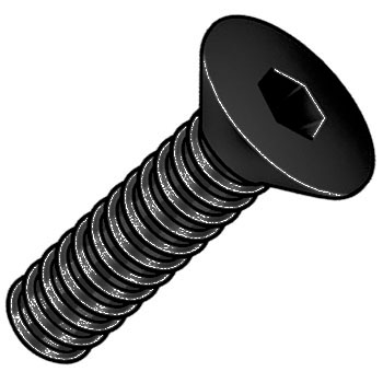 3/8" UNC-Foto-Gewinde-Schraube Senkkopf 1 1/4" - Länge in Zoll: 1 1/4"