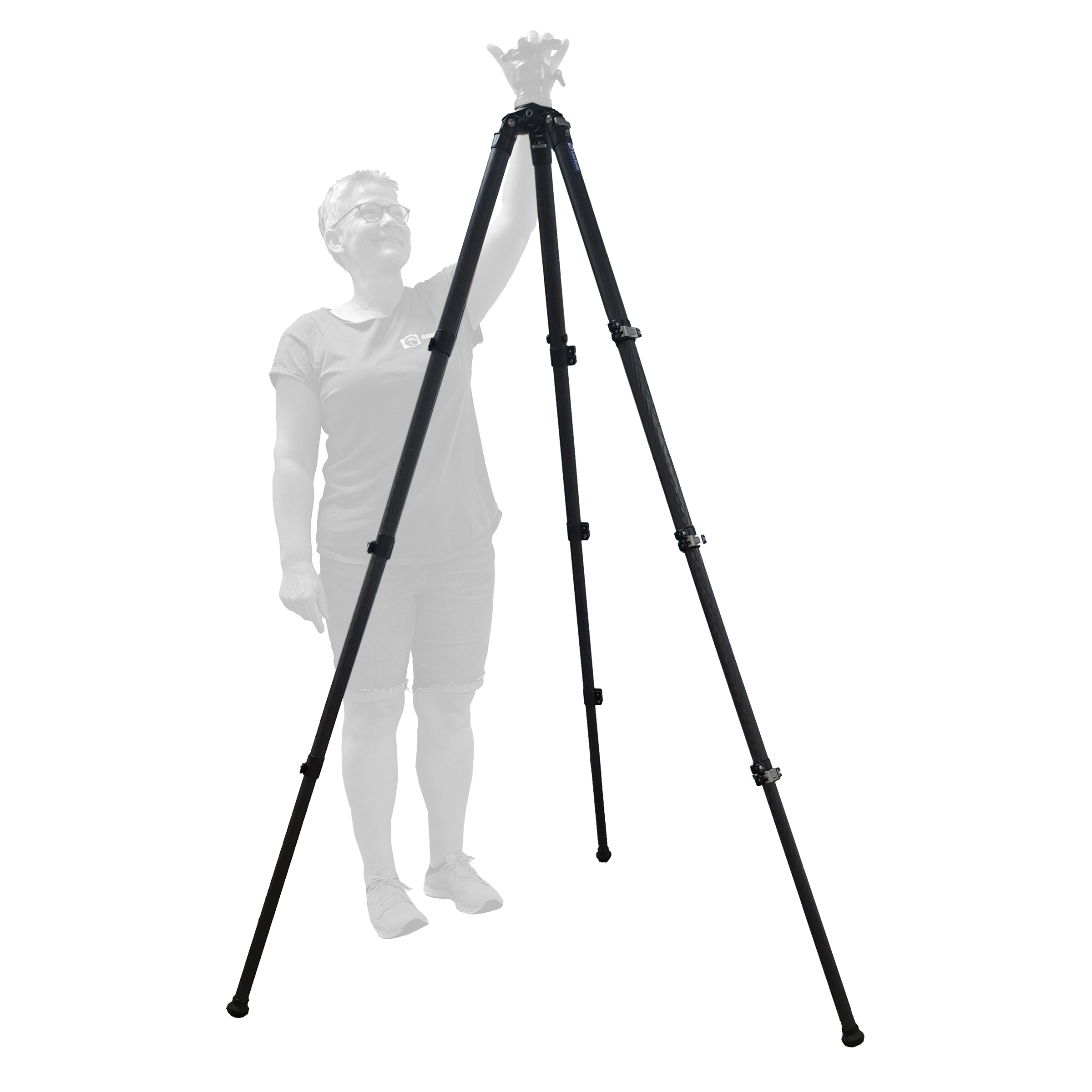 Leofoto LMR-364C Rapid Summit Karbon-Stativ mit Flip-Lock