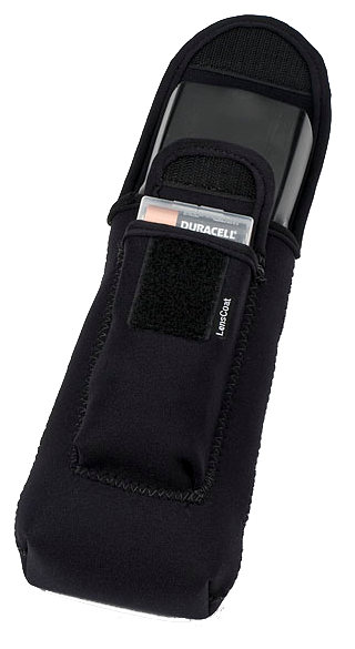 LensCoat FlashKeeper - black Neopren Kamera Blitzschutz