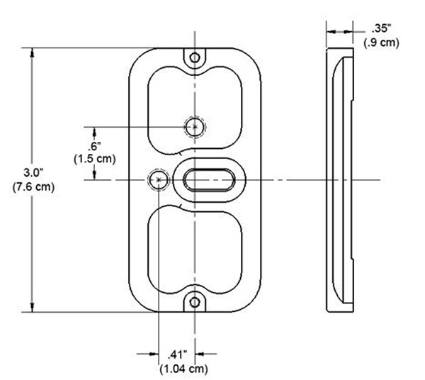 Wimberley P-5 Universal-Kameraplatte
