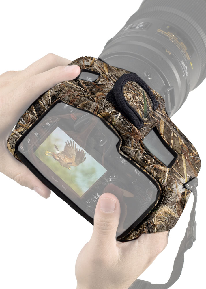 LensCoat Kameraschutz BodyGuard CB (Clear Back) - Farbe:  Realtree Max5 LensCoat