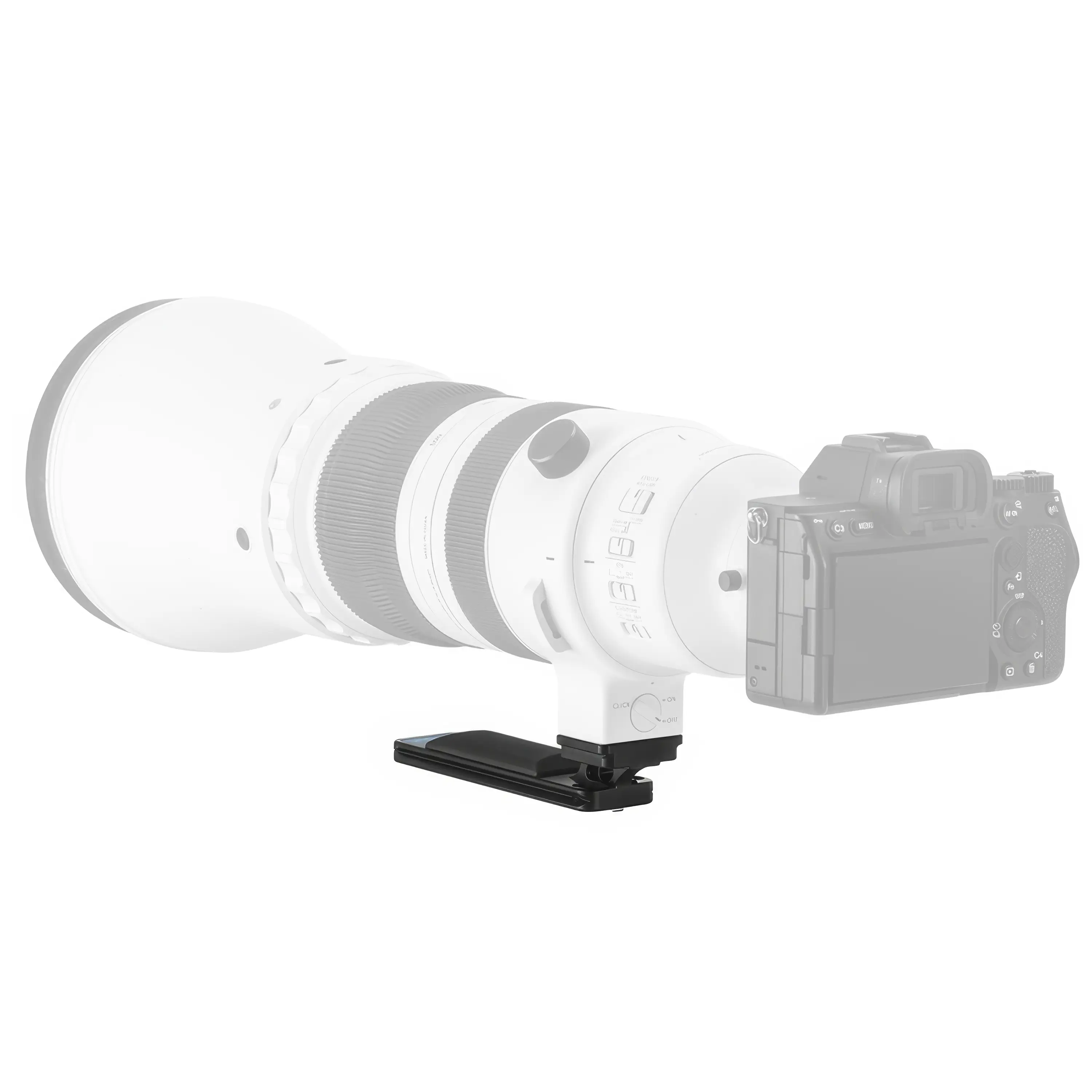 Leofoto SGF-03 Ersatzfuß mit QD-Aufnahme für Sigma 300-600mm f/4 DG OS Sport