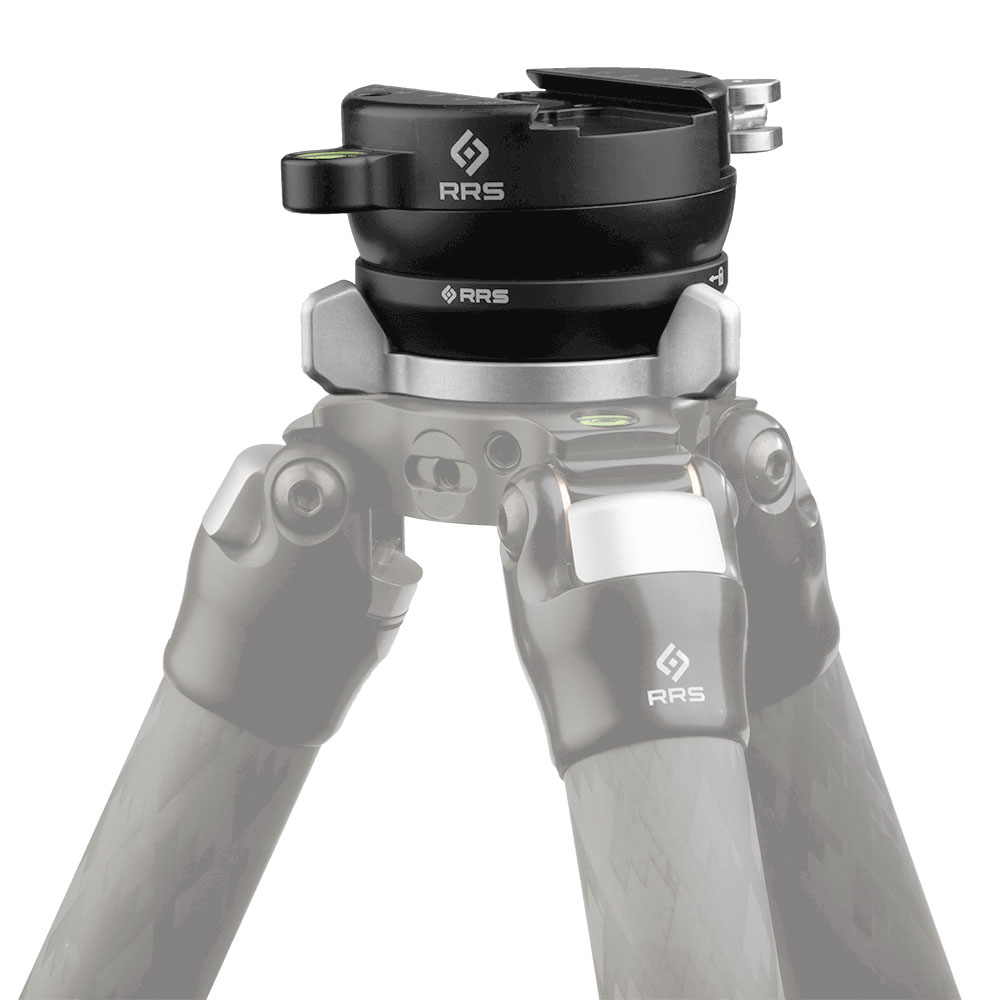 Really Right Stuff TA-2U-LC leveling base with integrated quick-release clamp