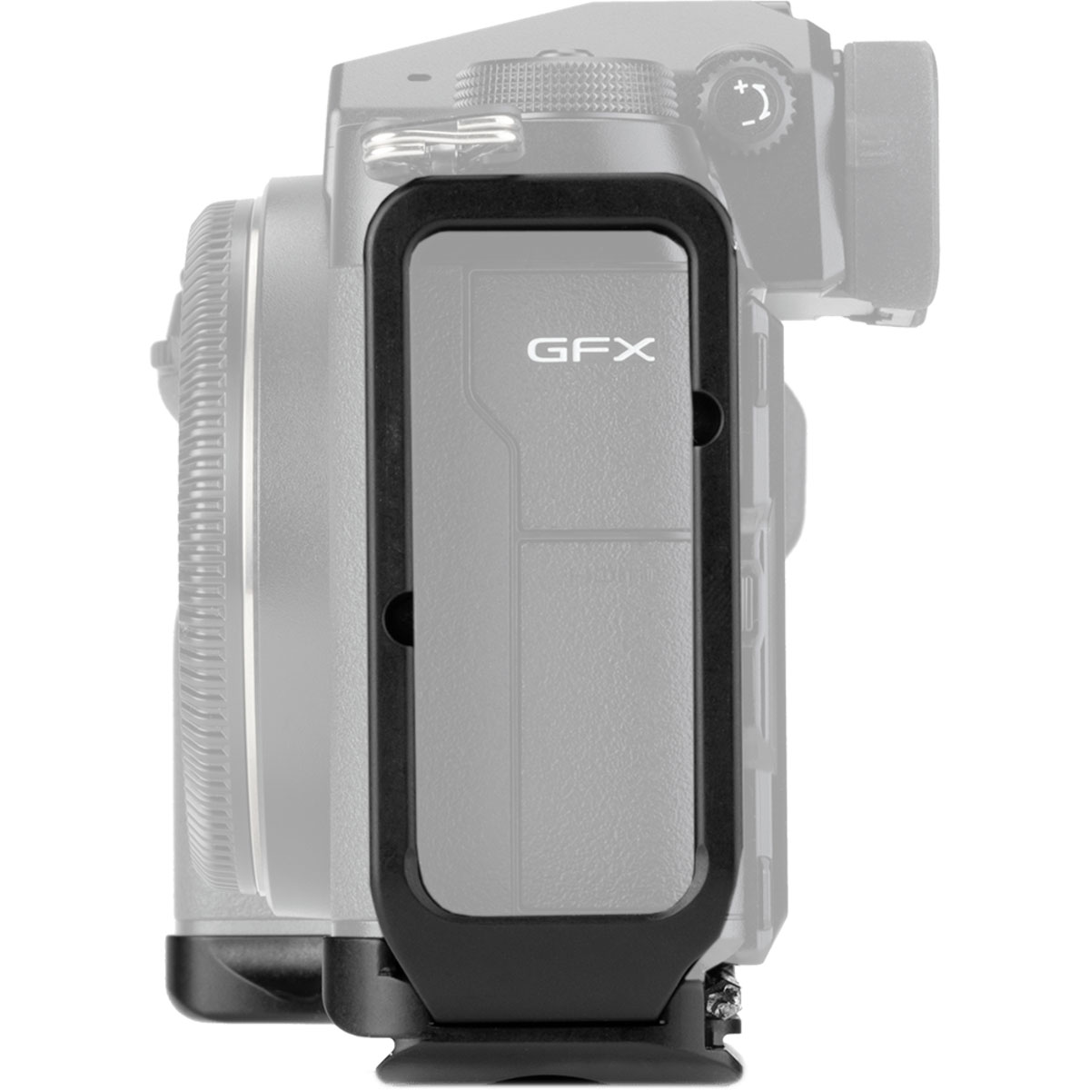 Really Right Stuff BGFX100S-LS: staffa a L per FUJIFILM GFX 100S e GFX 50S II