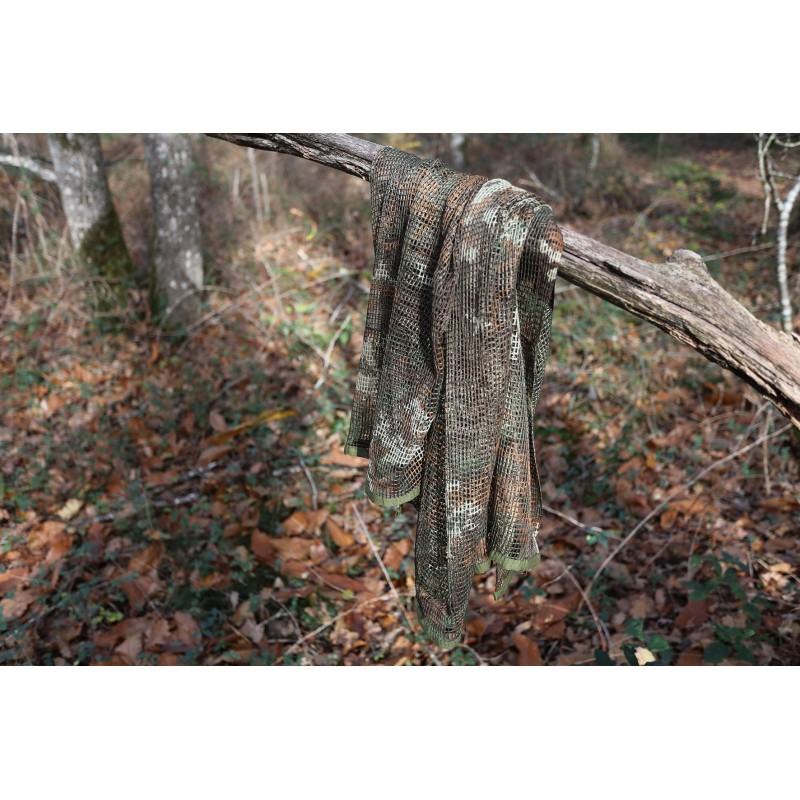 Tragopan sciarpa mimetica (0,80 x 1,80 m) Tragopan Camo - marrone - Tarnmuster (ST): Tragopan Camo | Tragopan Pattern: Braun