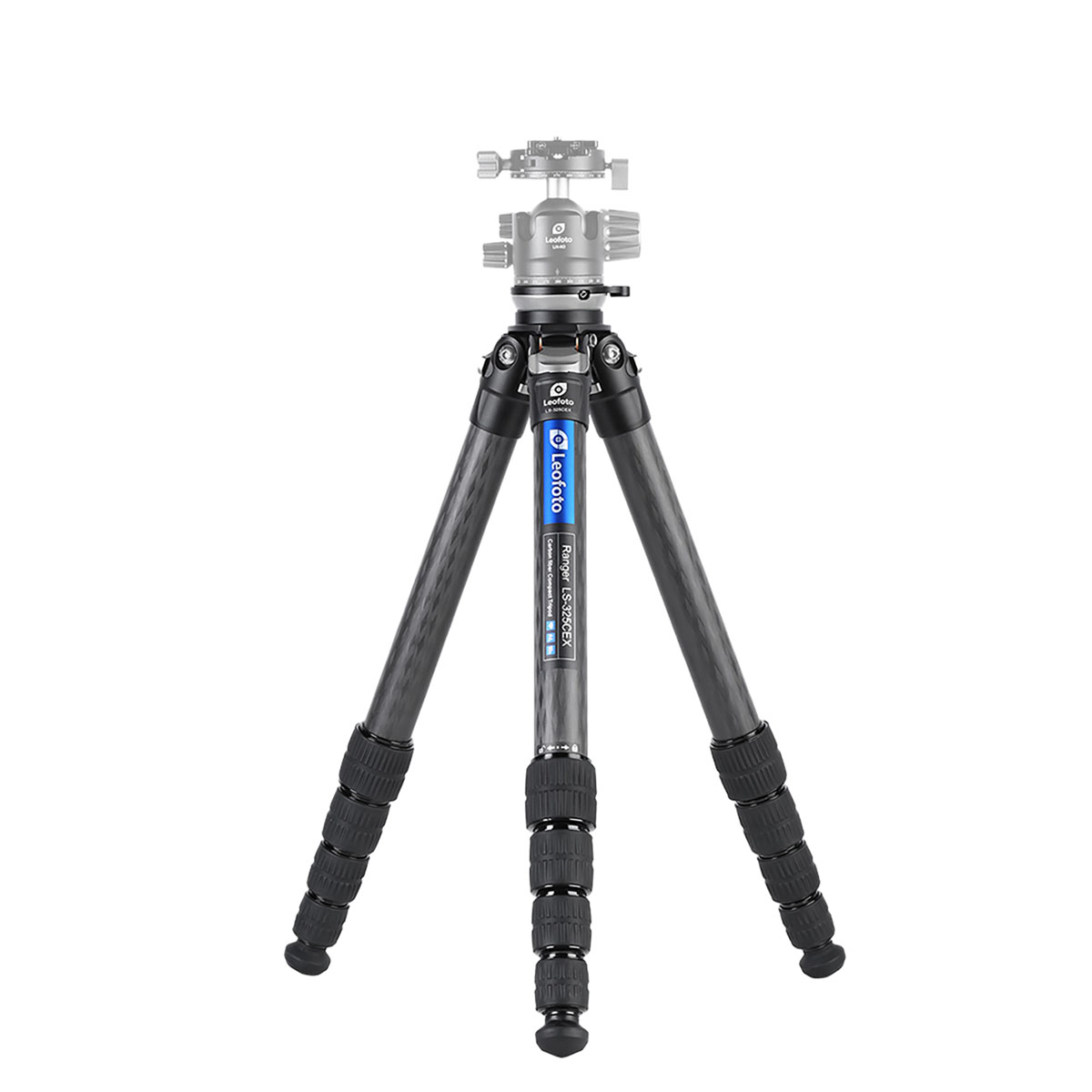 Leofoto LS-325CEX Ranger carbon tripod with integrated leveling