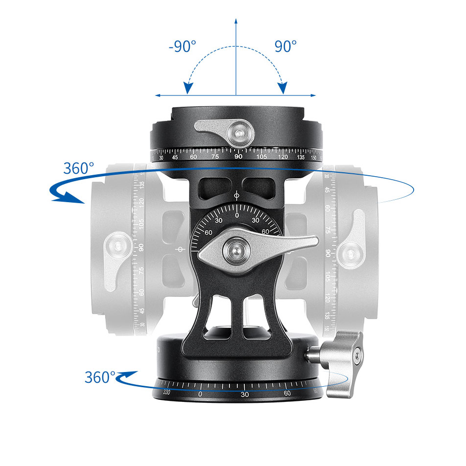 Leofoto VH-30R two-way tilt head