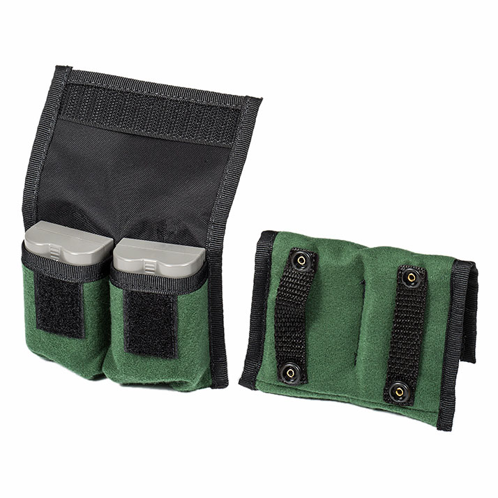 LensCoat BPD22 Akku-Tasche 2+2 - Grün - Farbe: Grün