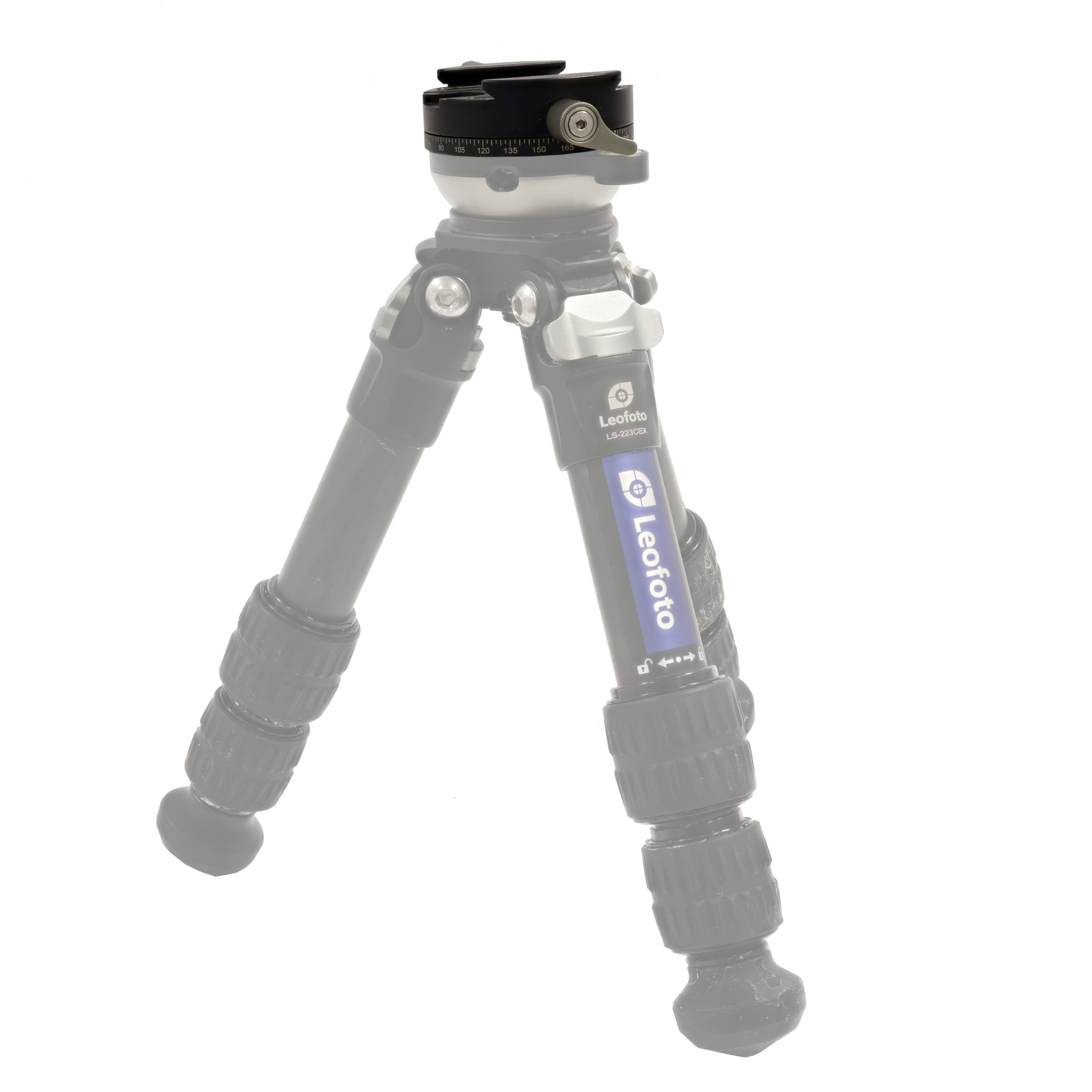 Leofoto RH-1L panoramic quick-release clamp with quick-release plate